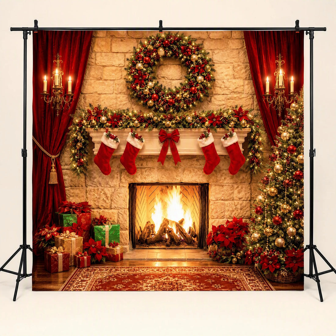 How to Choose the Perfect Christmas Photo Backdrop
