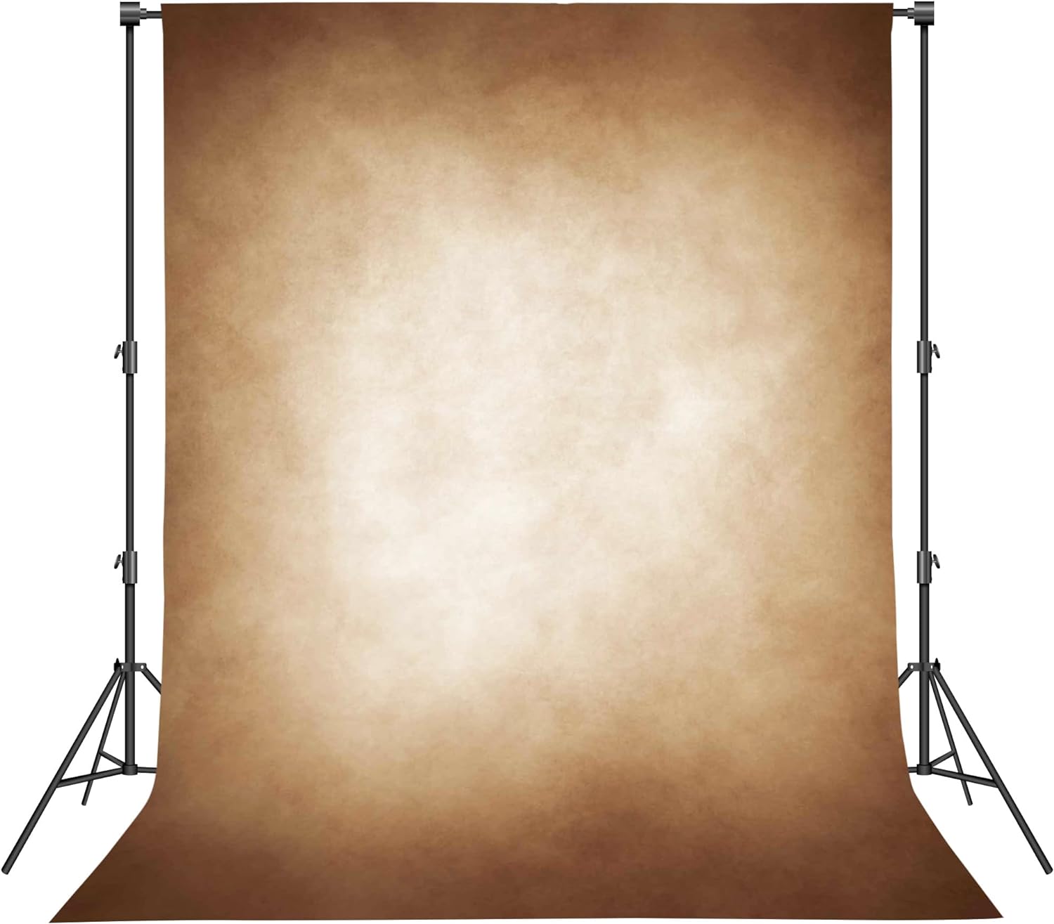 Abstract Brown Professional Photography Backdrop for Adult Portrait Photo Props Booth Background Photoshoot Studio with Thick Ployester Fabric Roller Pocket on Top
