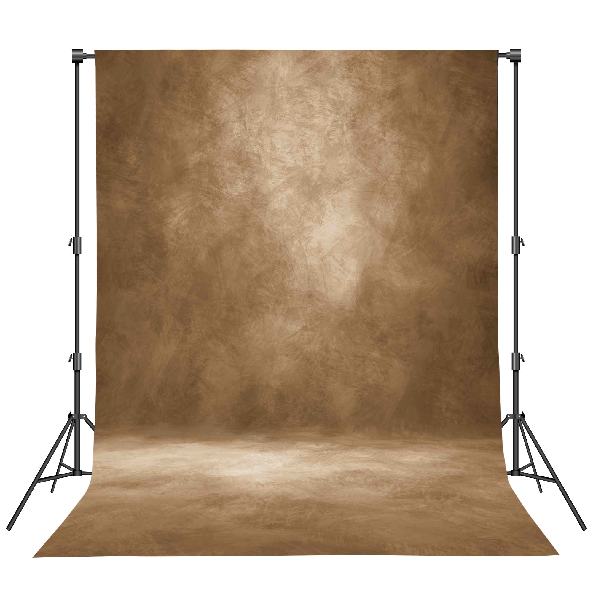 Abstract Dark Brown Professional Photography Backdrop for Adult Portrait Photo Props Booth Background Photoshoot Studio with Thick Ployester Fabric Roller Pocket on Top