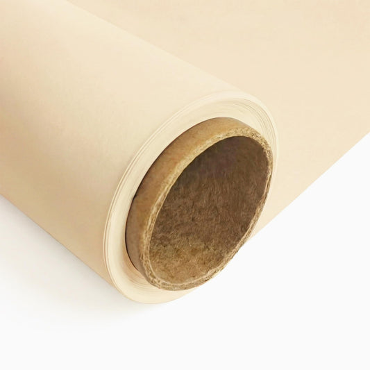 Haboke Beige Professional Seamless Paper Backdrop - 107 inches x 32.8 feet