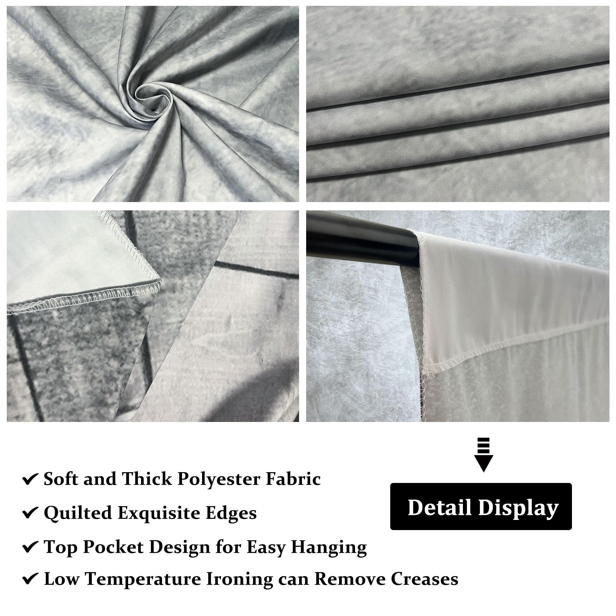 Professional Abstract Portrait Photography Backdrop,Wall with Wood Floor Backdrop for Kids Photography Baby Newborn Cake Smash Photo Shoots Hypoallergenic Fabric Photography Props